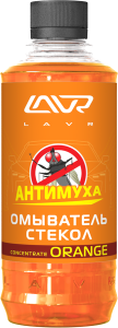 Стеклоомыватель - летний LAVR антимуха Concentrat  Orange 330 мл /кор.20шт/снято с производства