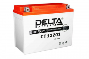 Аккумулятор 6СТ DELTA AGM 12V18 Aч п.п СТ1220.1