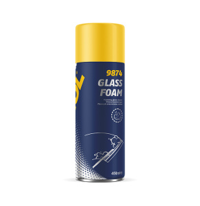 Очиститель стекол пенный Glass Foam 9874 450мл /кор.24шт/вывод