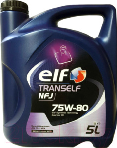 Масло трансмис. 75w80 ELF TRANSELF NFХ 5л /кор.3шт/