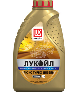 Масло моторное 10w40 п/с Лукойл ЛЮКС ТУРБО ДИЗЕЛЬ 1л (CF) /кор.12шт/ под заказ