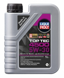 Масло моторное 5w30 син LIQUI MOLY TOP TEC 4500 1л