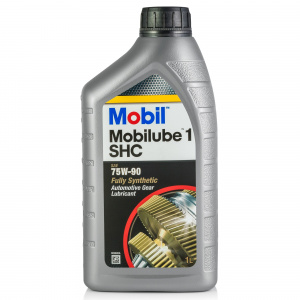 Масло трансмиссионное 75w90 син. Mobilube-1 SHC  1л. (GL-4/GL-5/MT-1) /кор.12шт/