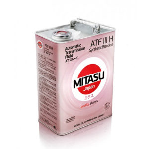 Жидкость для АКПП п/син. MITASU ATF IIIH 4л /кор.6шт/вывод