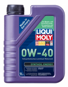 Масло моторное 0w40 син LIQUI MOLY Synthoil Energy 1л