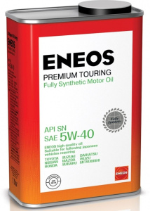 Масло моторное  5w40 син. ENEOS Premium Touring  1л (SN) /кор.20шт/