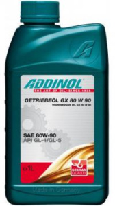Масло трансмиссионное 80W-90 GX Getriebeöl ADDINOL, 1л /кор.12шт/