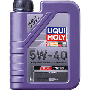 Масло моторное 5w40 син LIQUI MOLY Diesel Synthoil 1л под заказ