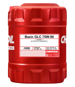 Масло трансмиссионное 75w90 син. Chempioil Basic GLC 20л. (GL-4+)