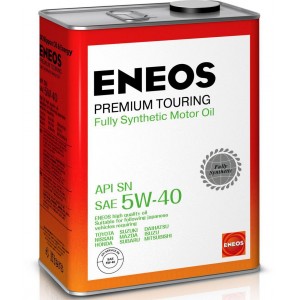 Масло моторное  5w40 син. ENEOS Premium Touring  4л (SN) /кор. 6шт/