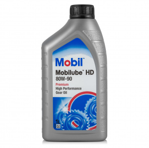 Масло трансмиссионное 80w90 Mobilube HD (минер.)  1л (GL-5) /кор.12шт/