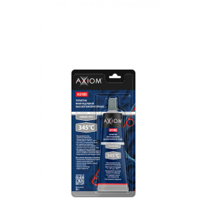 Герметик многоцелевой высокотемпературный AXIOM /серый/ 85г/кор.12шт/