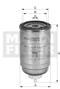 ФОТ MANN WK 9165 X  /кор.12шт / 