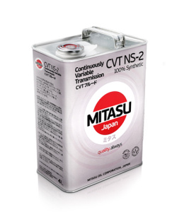 Жидкость для АКПП син. MITASU CVT NS-2 FLUID GREEN 4л /кор.6шт/вывод