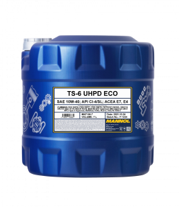 Масло моторное Mannol  TS-6 UHPD син. 10w40 Eco   7л (CI-4; E4/E7)/под заказ