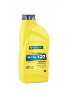 Масло компрессорное Kompressorenoel VDL 100 RAVENOL , мин. 1л /кор.12шт/ (DIN 51 506 VD-L,VCL и VBL)