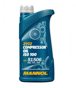 Масло компрес. Mannol Compressor Oil ISO 100 мин.   1л (ISO-L DAA,DAB,DAG&DAH) /кор.20шт