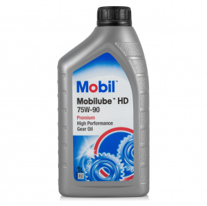 Масло трансмиссионное 75w90 п/син. Mobilube HD  1л. (GL-5) /кор.12шт/