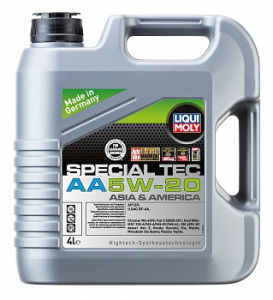 Масло моторное 5w20 син LIQUI MOLY Special Tec AA 4л