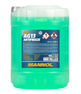 Антифриз  10л  (10,89кг) /-40С/ Antifreeze AG13 Hightec / зеленый