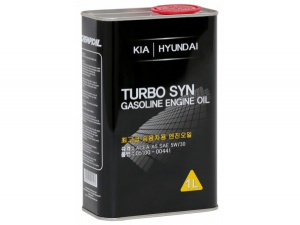 Масло моторное HYUNDAI 5w30 син. Chempioil TURBO SYN 1л металл (SM; A5) /кор.12шт/ снято с пр-ва