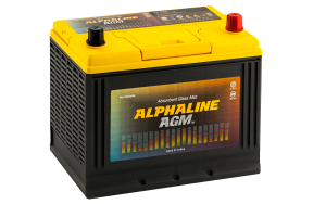 Аккумулятор 6ст 75 о.п. ALPHALINE высокий/ D26L
