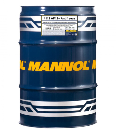 Антифриз концентрат Mannol Antifreeze AF12+ Longlife  60л (67,2кг)/красный
