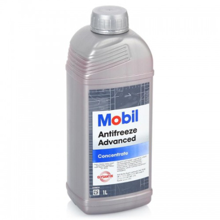 Антифриз  Mobil Antifreezе Advanced   1л. (красн.) /кор.12шт/