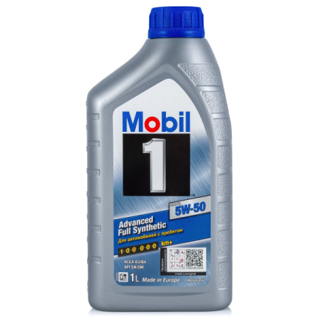 Масло моторное 5w50 син. Mobil-1 FS X1   1л (вместо 5w50 син. Mobil-1) (SN/SM/SL/SJ/CF) /кор.12шт/