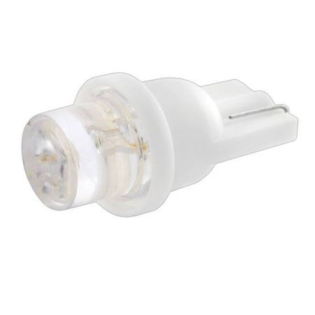 Лампа диод T10(W5W)12V 1LED Блистер EXTRA LIGHT без цоколя радиатор 1-конт Белая  SKYWAY компл. 2 шт