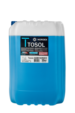 Охлаждающая жидкость Тосол А60М NORDEX 30 кг