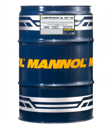 Масло компрес. Mannol Compressor Oil ISO 100 мин.  60л (ISO-L DAA,DAB,DAG&DAH) под заказ