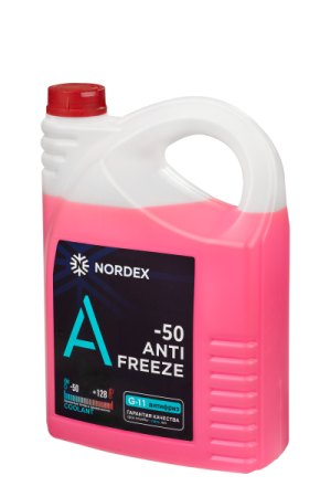 Охлаждающая жидкость Антифриз NORDEX -50 красный 5 кг (2)