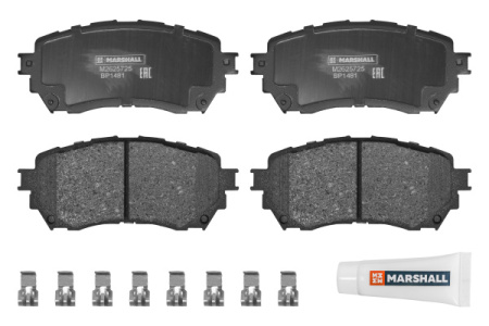 Колодки тормозные MARSHALL M2625725 дисковые передние Mazda 6 III (GJ) 12- 