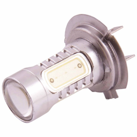 Лампа H7-12V-5SMD диодов 2-конт Белая  SKYWAY/ВЫВОД