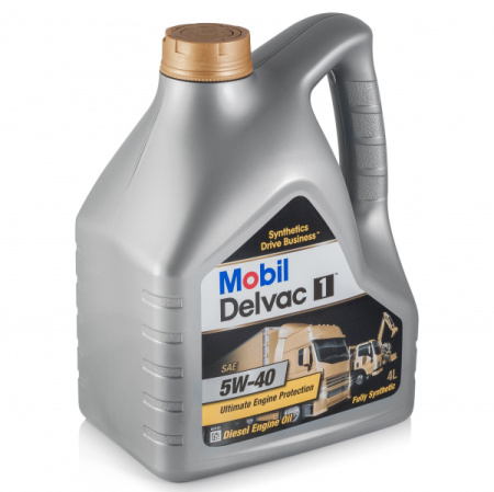 Масло моторное 5w40 син. Mobil Delvac-1   4л. (CI-4/CH-4/CG-4/CF-4/CF/SL) /кор.4шт/