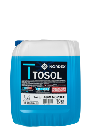 Охлаждающая жидкость Тосол А60М NORDEX 10 кг