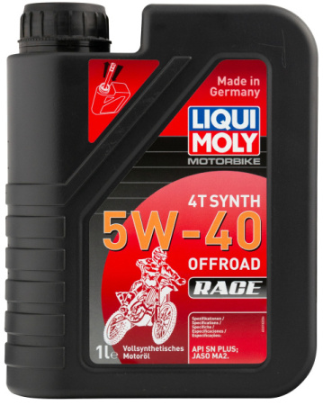 Масло моторное 5W-40 син LIQUI MOLY Motorbike 4T Synth Offroad Race  1л