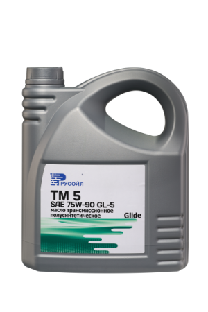 Масло трансмиссионное пс ТМ 5 SAE 75W-90 GL-5     4л кор4 (заст.-42) Glide РУСОЙЛ