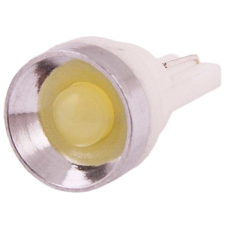 Лампа диод T10 (W5W) 12V 1 диод без цоколя 1-конт Белая SKYWAY Габариты, номер/уп.20шт/