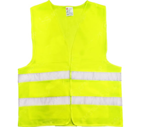 Жилет сигнальный Стандарт СОП 2*50мм лимонный XXXL