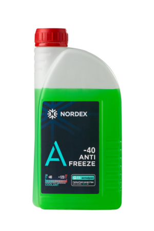 Охлаждающая жидкость Антифриз NORDEX -40 зеленый 1 кг