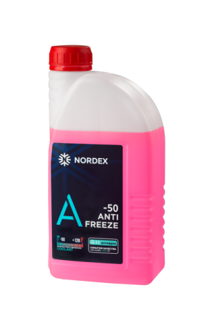 Охлаждающая жидкость Антифриз NORDEX -50 красный 1 кг (2)