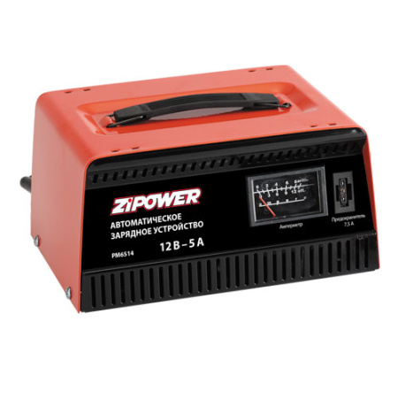 Устройство зарядное 6/12 В, 5A ZIPOWER 